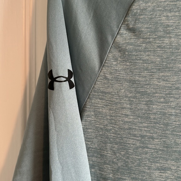 Men’s Small Under Armour Light Green Quarter Zip Pullover - Picture 6 of 6